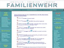 Tablet Screenshot of familienwehr.de